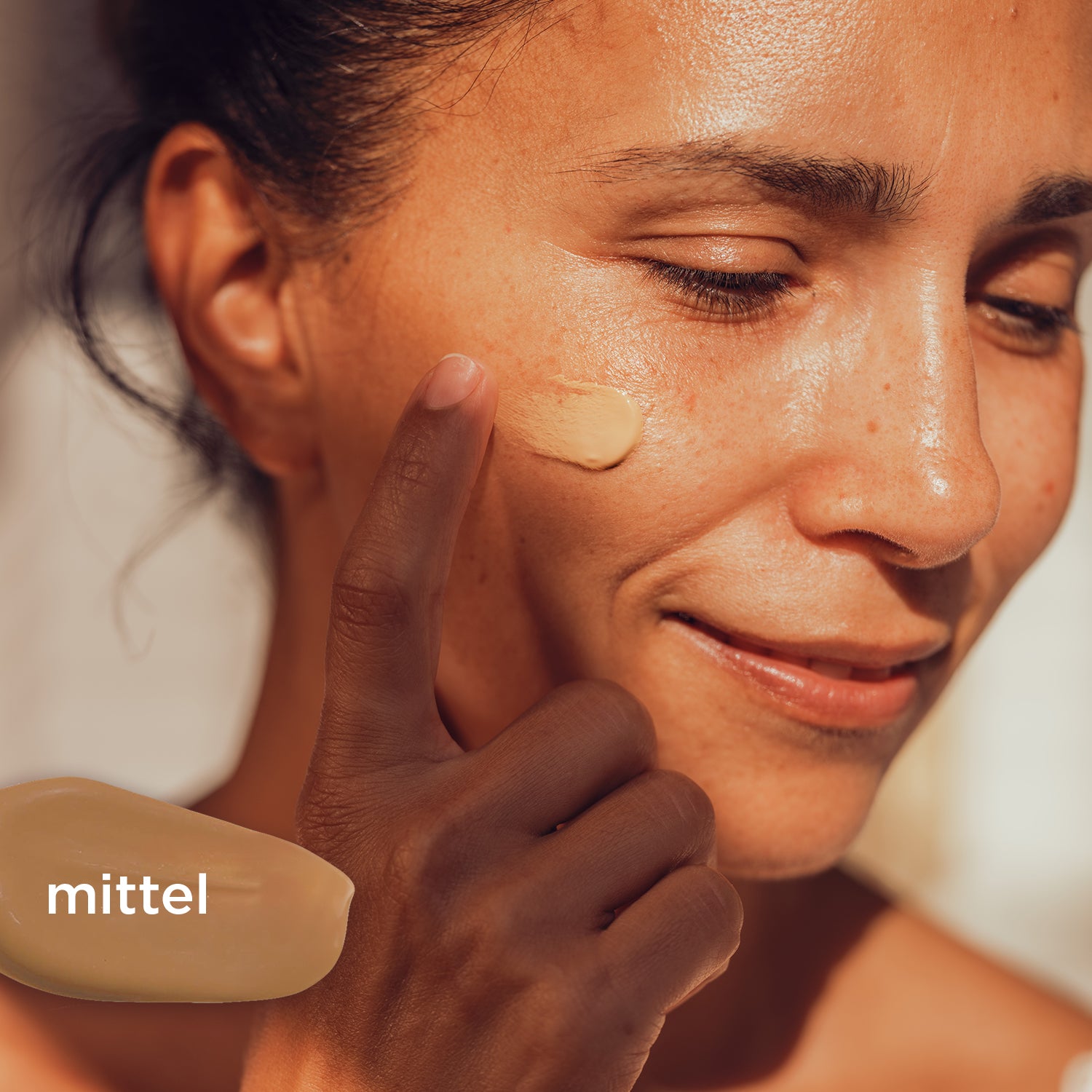 Getöntes Serum + Pinsel Kombi