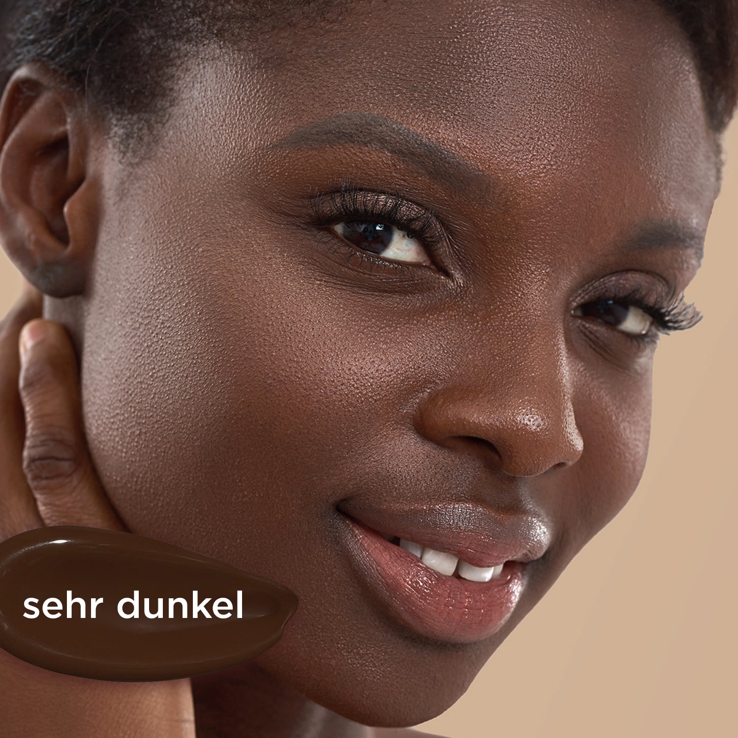 Getöntes Serum + Pinsel Kombi
