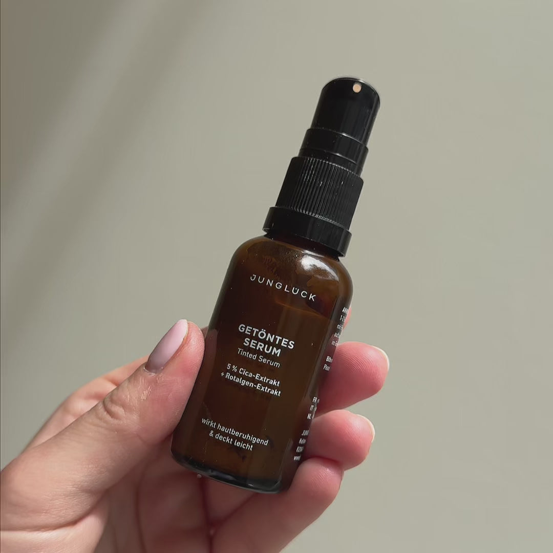 Getöntes Serum + Pinsel Kombi