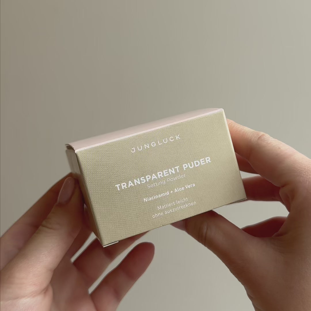 Transparent Puder
