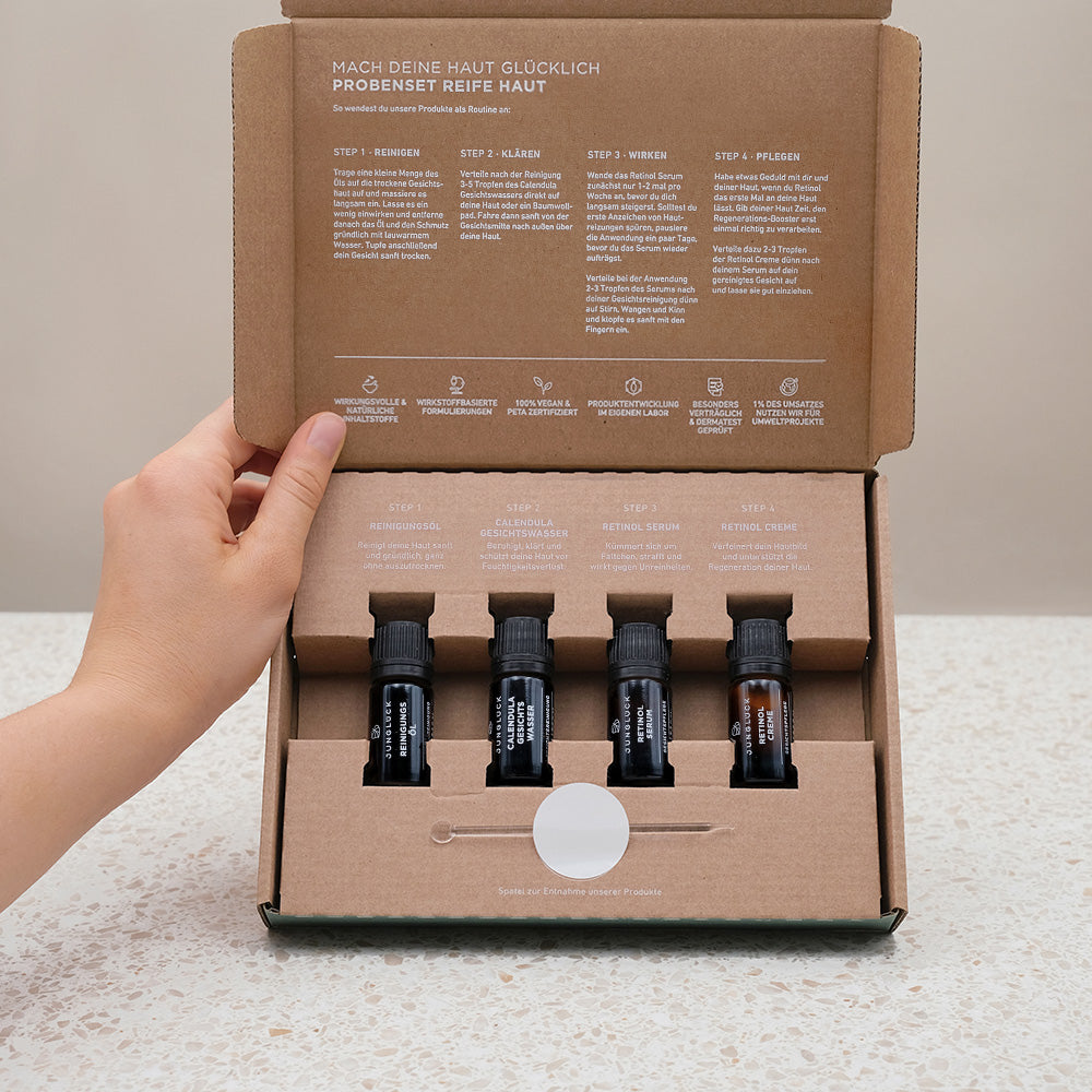 Reife Haut Premium Probenset