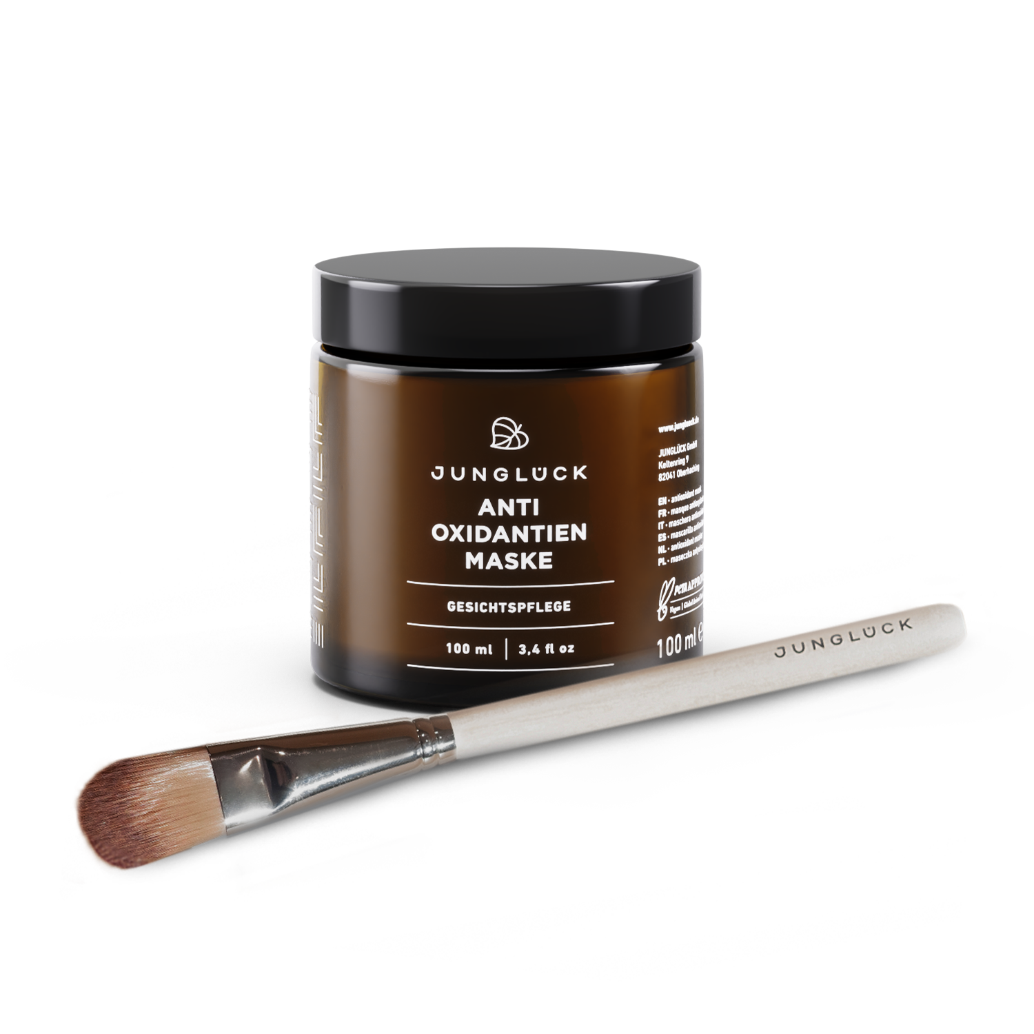 Antioxidant mask + brush combo