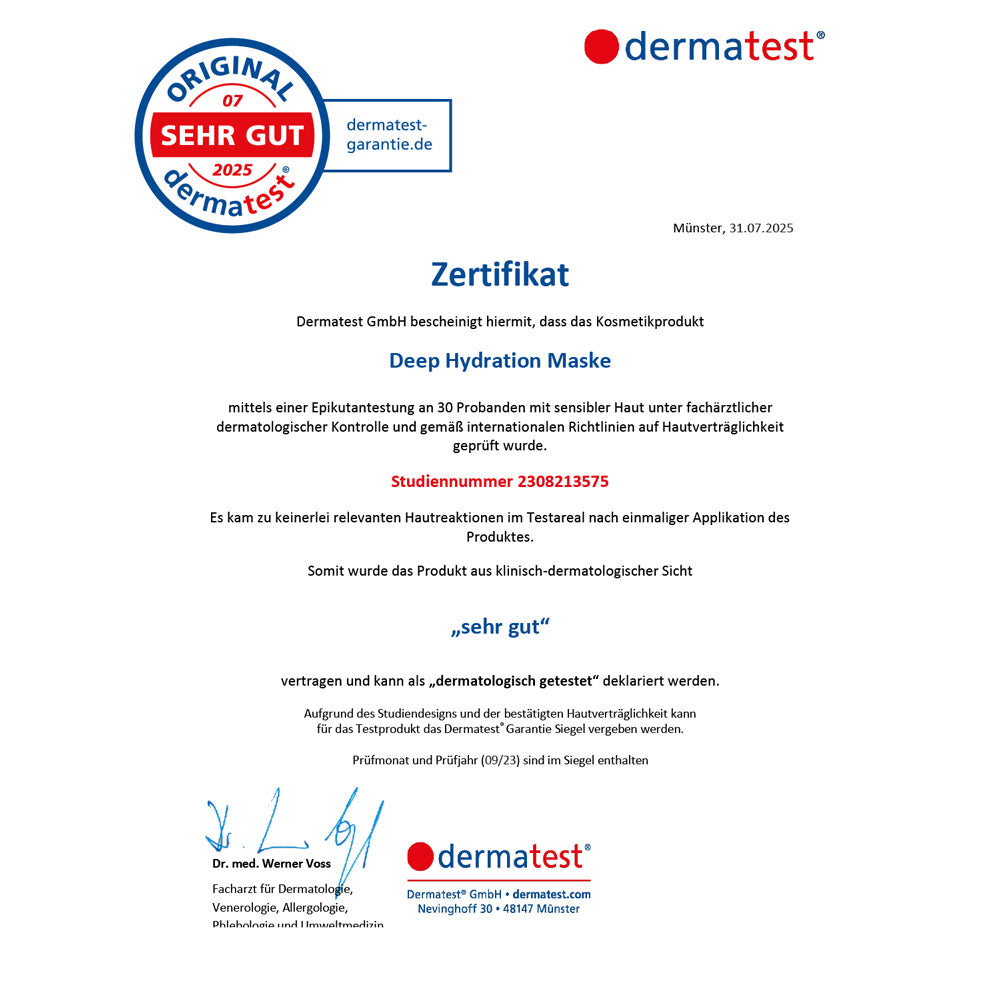 Deep Hydration Maske