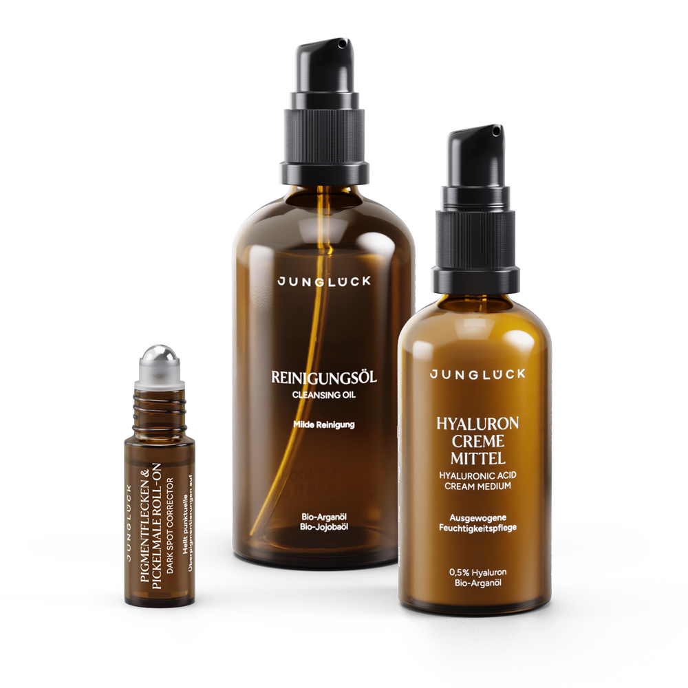 Set Pigmentflecken & Pickelmale aufhellen