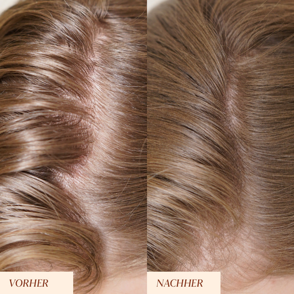 Trockenshampoo für helles Haar