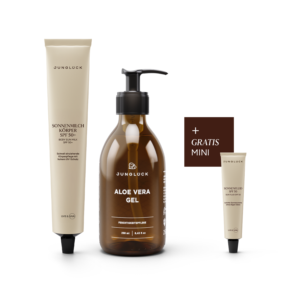 Before & After Sun Körper Kombi