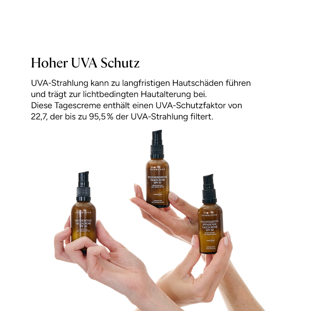 Feuchtigkeitsspendende Tagescreme SPF 50