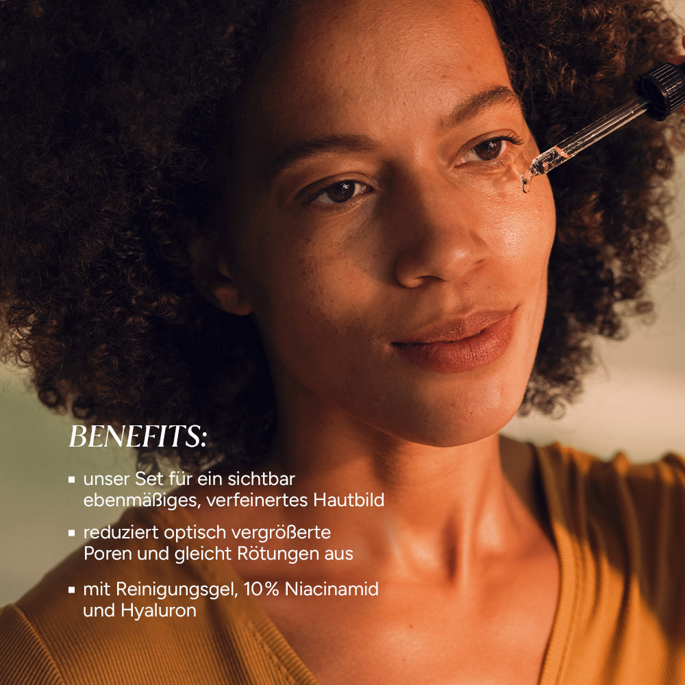 Kennenlern Set Poren verfeinern